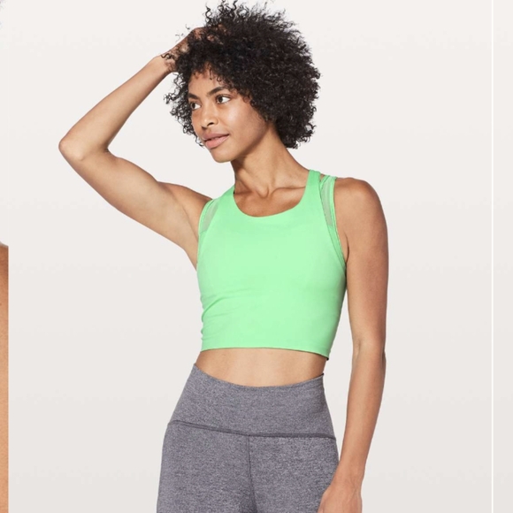 Lululemon Break Free Tank *Nulux Medium Support For B/C Cup Dragonfly - Picture 2 of 9